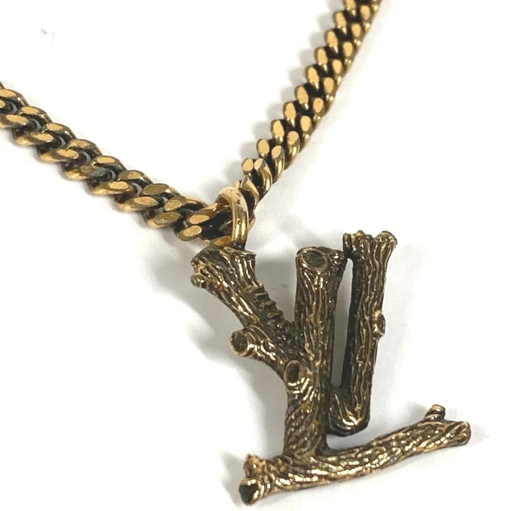 LOUIS VUITTON Vintage Gold Necklace